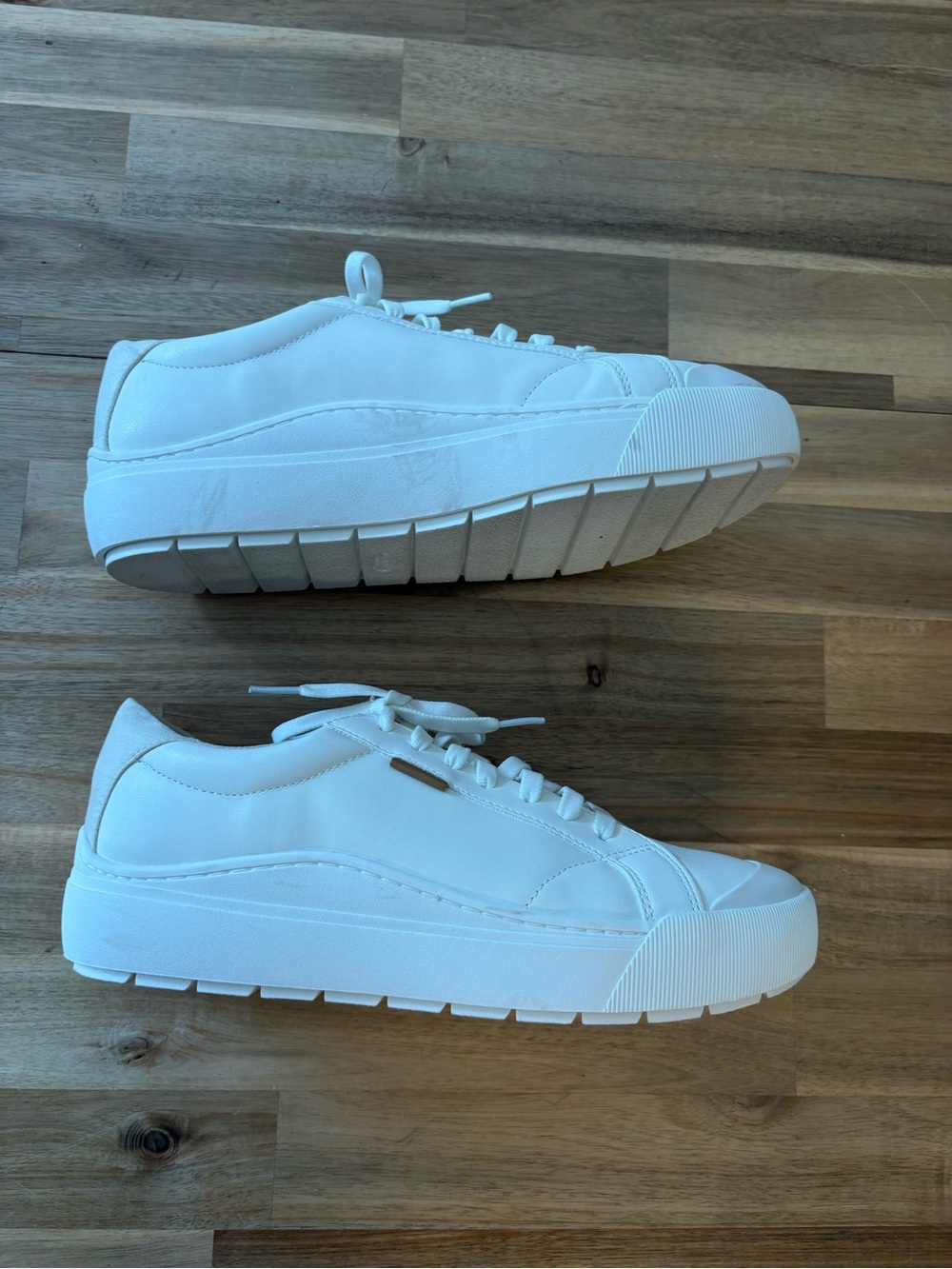Dr. Scholls Time Off Platform Sneakers Women's White Size 11 M - Picture 7 of 9